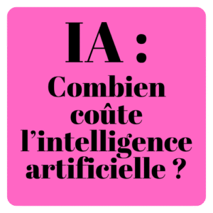 image de couverture article sur les coûts de l'intelligence artificielle